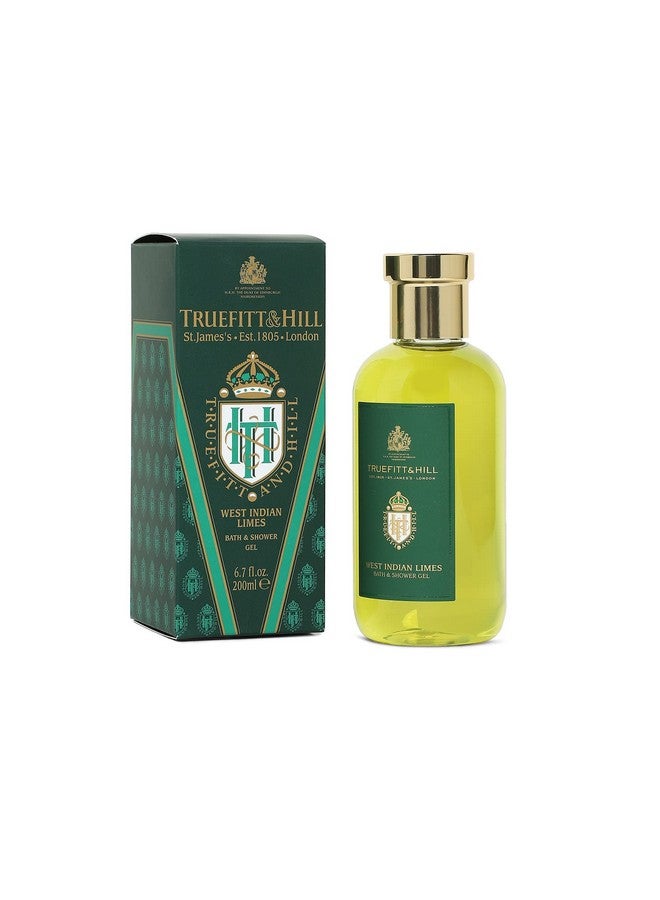 Truefitt & Hill West Indian Limes Bath and Body Wash Gel 200ML | Fresh Lime Essence - Image 5