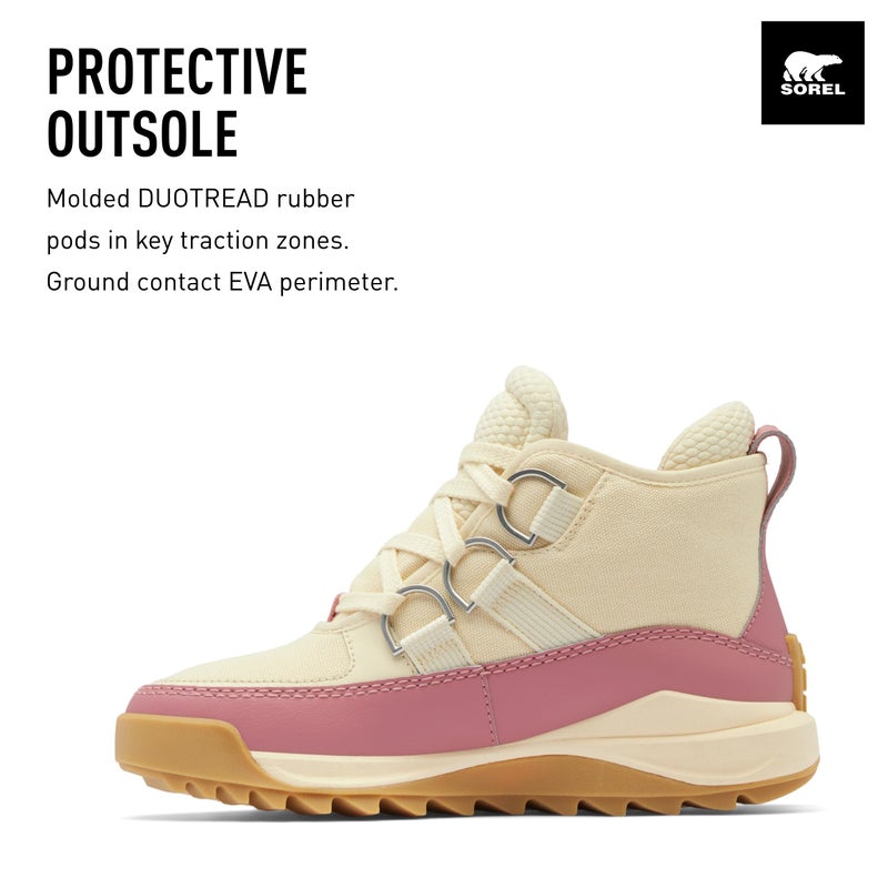SOREL Women's ONA RMX Chukka Plus Waterproof Boot - Honey White, Mauve Haze - 8 - Image 4