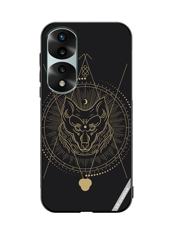 VR CREATIVE Protective Case Cover For Honor 70 Pro plus Wolf Totem Design Multicolour - Image 1