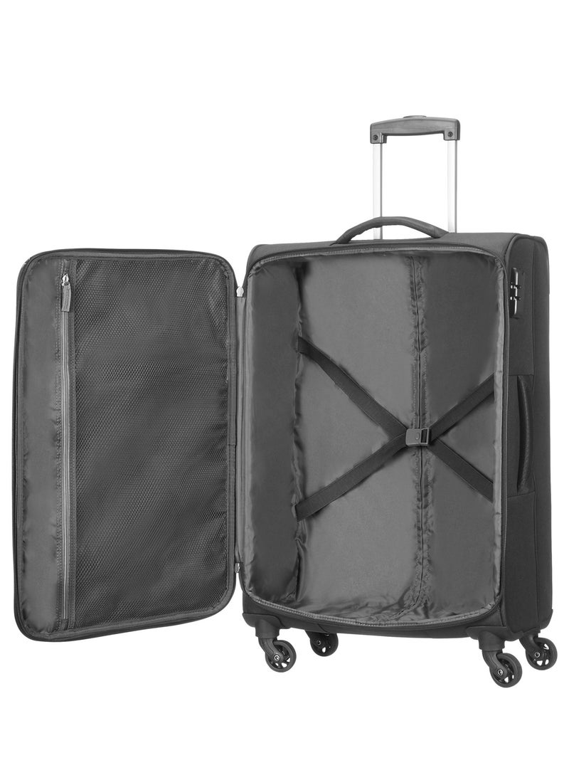AMERICAN TOURISTER JAMAICA SOFT SPINNER LARGE 80CM BLACK TSA  - Image 2