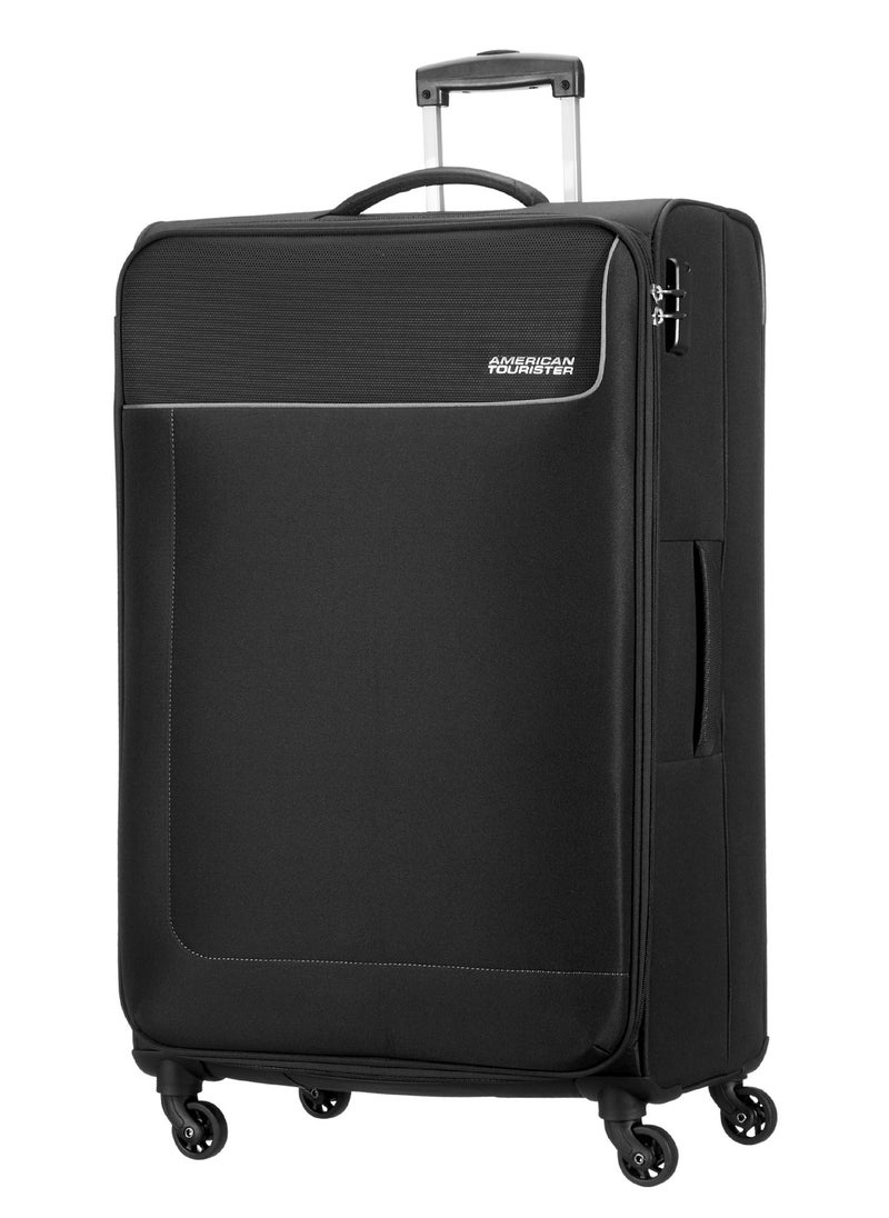 AMERICAN TOURISTER JAMAICA SOFT SPINNER LARGE 80CM BLACK TSA  - Image 1