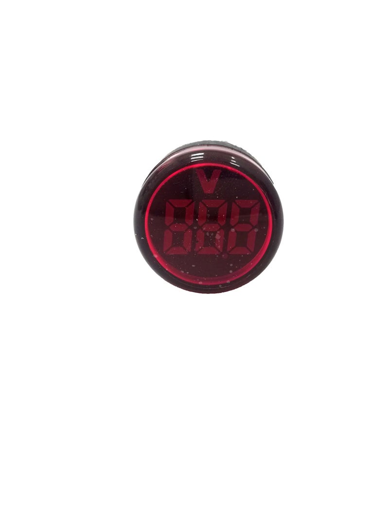 Panel Mount Digital Voltmeter 22mm 20-500VAC RH10122RAV - Image 1