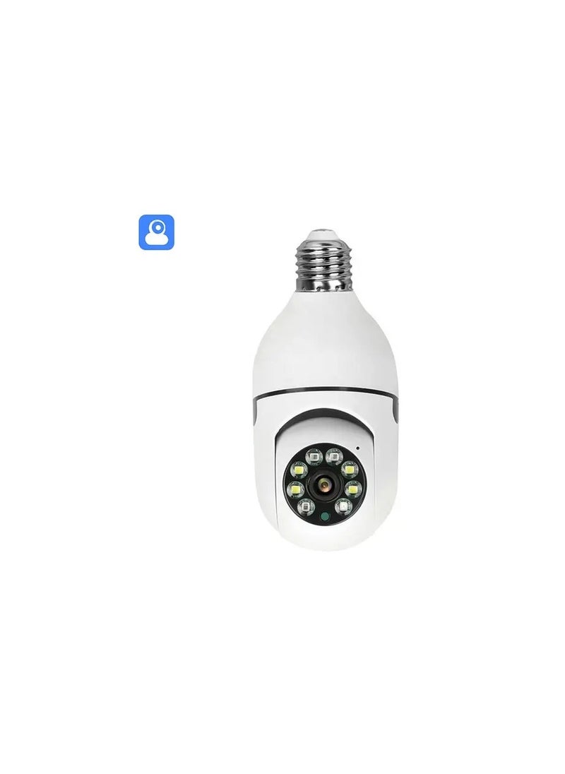 Generic - Light Bulb Security Cameras, Outdoor Wireless Wifi Security Cameras,360 Degree Light Socket Screw In Security Cameras For Home Security, Light Bulb Cameras Night Vision - Image 1