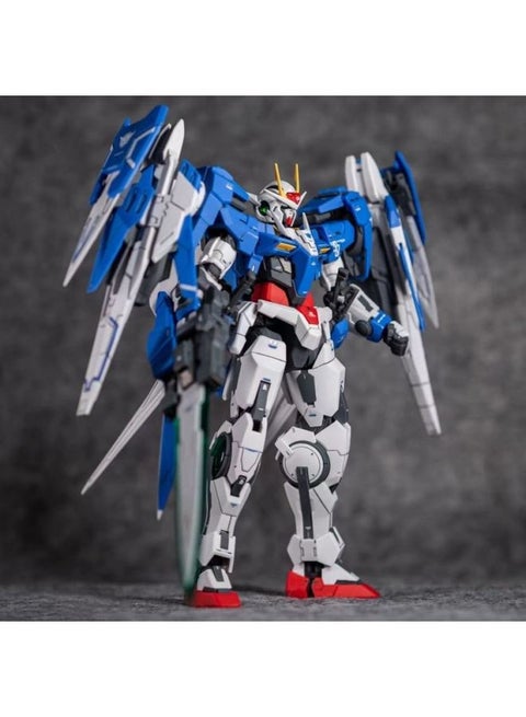 National Model Boy Assembled Toy Gundam Model Hg Unicorn Red Heretic Angel Strike Free Building Block Figure-Color:00r Enhanced Module + Drone - Free Bracket