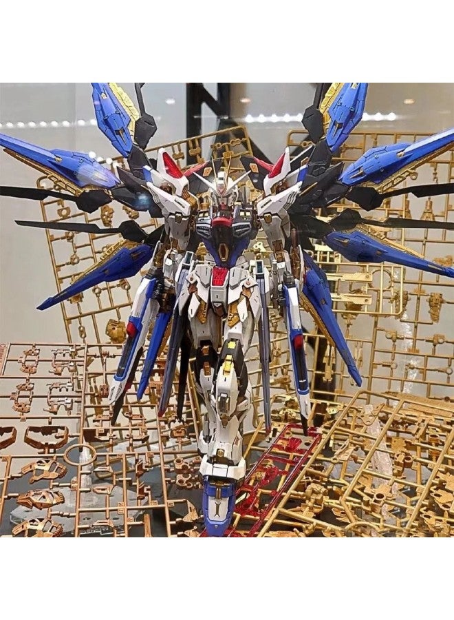 National Model Boy Assembled Toy Gundam Model Hg Unicorn Red Heretic Angel Strike Free Building Block Figure-Color:00r Enhanced Module + Drone - Free Bracket