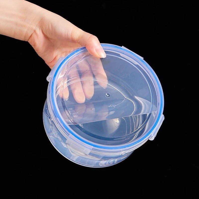 Factory Generation Multi-Functional Sealed Plastic Refrigerator Fresh-Keeping Bowl Microwave Oven Heating Lunch Box Food Storage Fresh-Keeping Box - Image 5