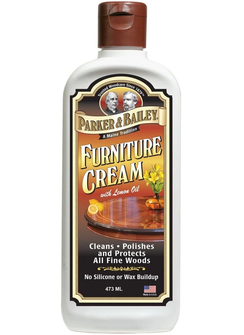 Parker & Bailey Furniture Cream With Lemon Oil 473 ML  - Image 1