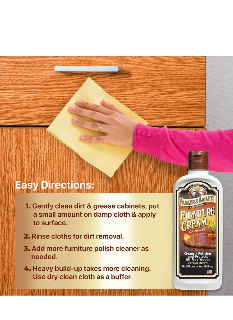 Parker & Bailey Furniture Cream With Lemon Oil 473 ML  - Image 5