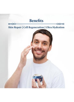 Blue Nectar Ayurvedic Anti Aging Night Cream For Men To Reduce Fine Lines And Wrinkles Skin Repair Plant Based Nourishment Best Men Face Moistur  - Image 3