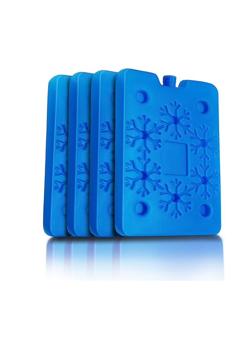 DMG TECH DMG Ice Packs for Lunch Box, Reusable Ultra-Thin Freezer Packs, Slim & Long-Lasting Ice Pack, for Picnic, Camping, Fishing and More, Keep Beverages Foods Cold & Fresh (4 Pack)  - Image 1