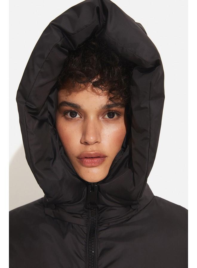 جون معطف بوفير جوني أسود - Image 3