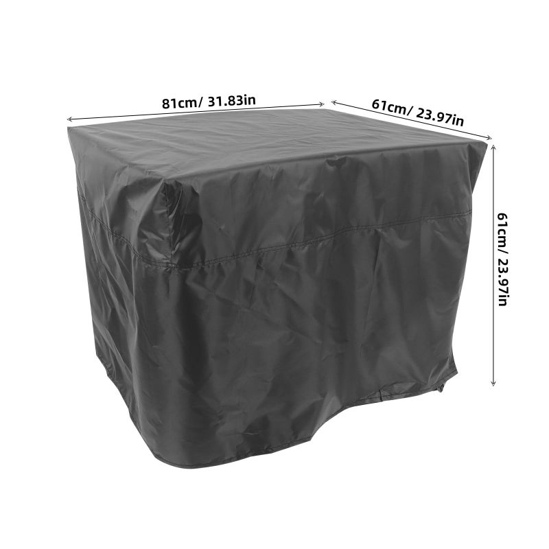 Heavy Duty Waterproof Oxford Cloth Generator Cover Universal Outdoor Weather Protection - Image 3