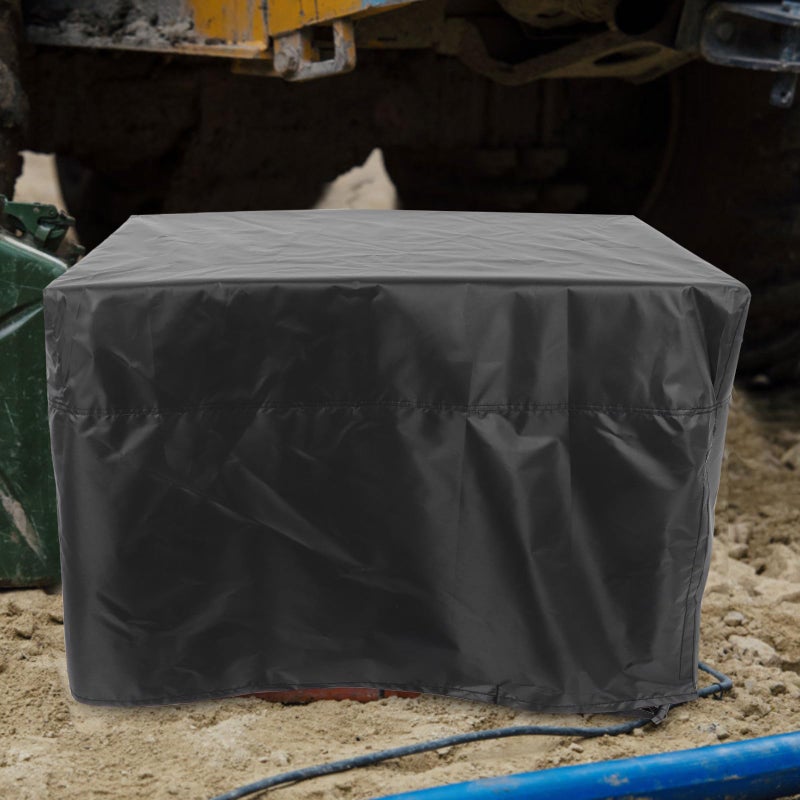 Heavy Duty Waterproof Oxford Cloth Generator Cover Universal Outdoor Weather Protection - Image 5