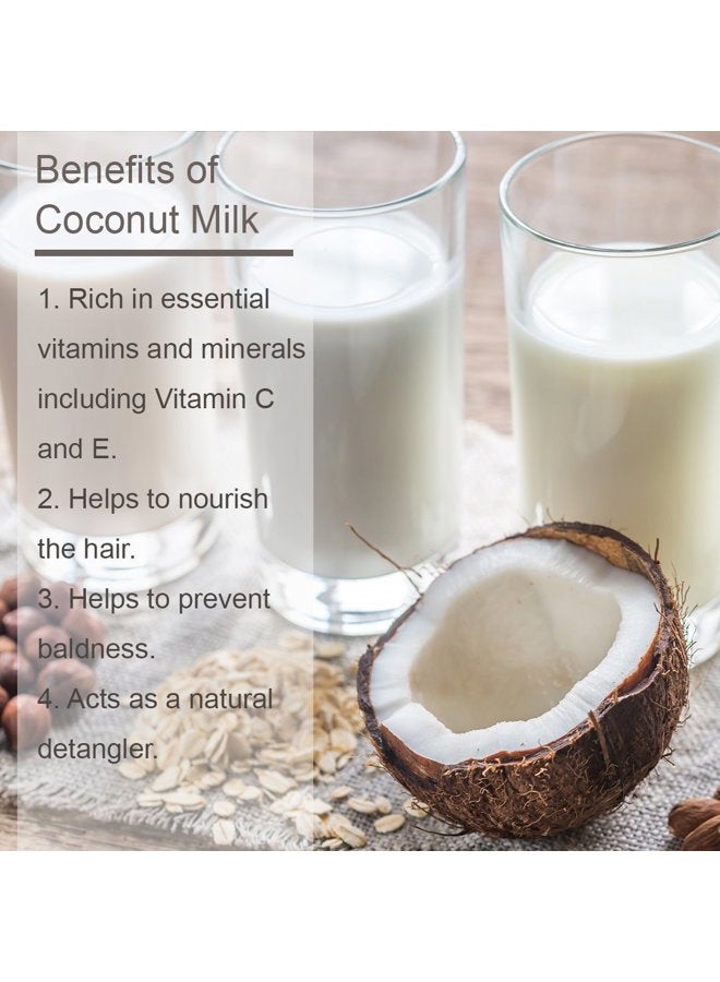 L LUSETA زيت شعر لوسيتا سيروم إصلاح الشعر زيت جوز الهند وزيت الأرجان وزيت المارولا خالي من الكبريتات وخالي من البارابين (زيت جوز الهند) - Image 2