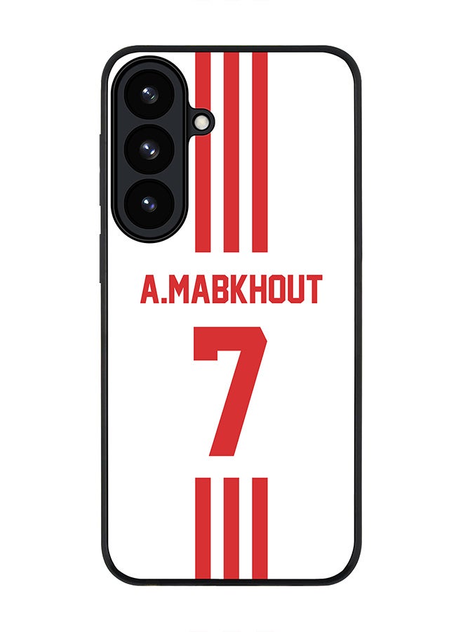 For Samsung Galaxy S26 Case,Slim fit Camera Protection, Shockproof Thin Phone cover  - Football - UAE,  A.Mabkhout