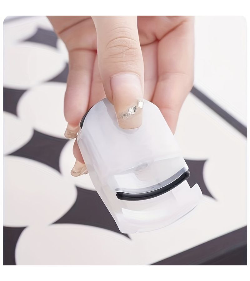 Mini Portable Eyelash Curler 3pcs Travel Wide Angle Non Damage Shape - Image 5