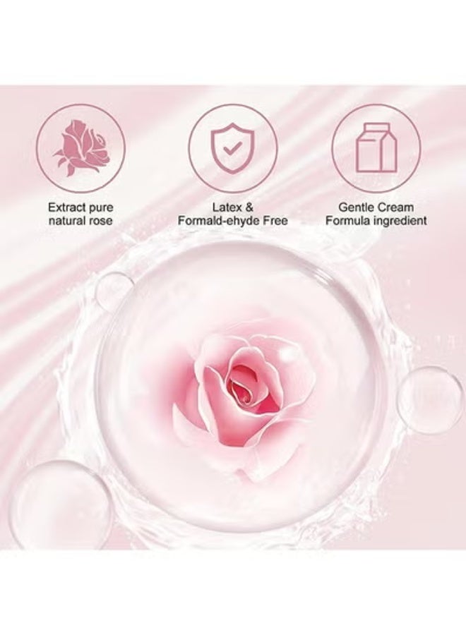 فادلاش مزيل وصلات الرموش 10 جرام مزيل وصلات الرموش يذوب بقوة لوصلات الرموش مزيل غراء الرموش تهيج منخفض للبشرة الحساسة (وردي) - Image 4