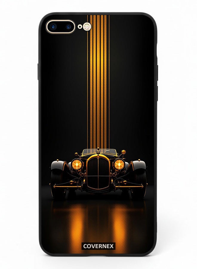 Covernex Apple iPhone 8 Plus Protective Case Cover Printed Featuring Vintage Elegance Classic Luxury Car - Image 2