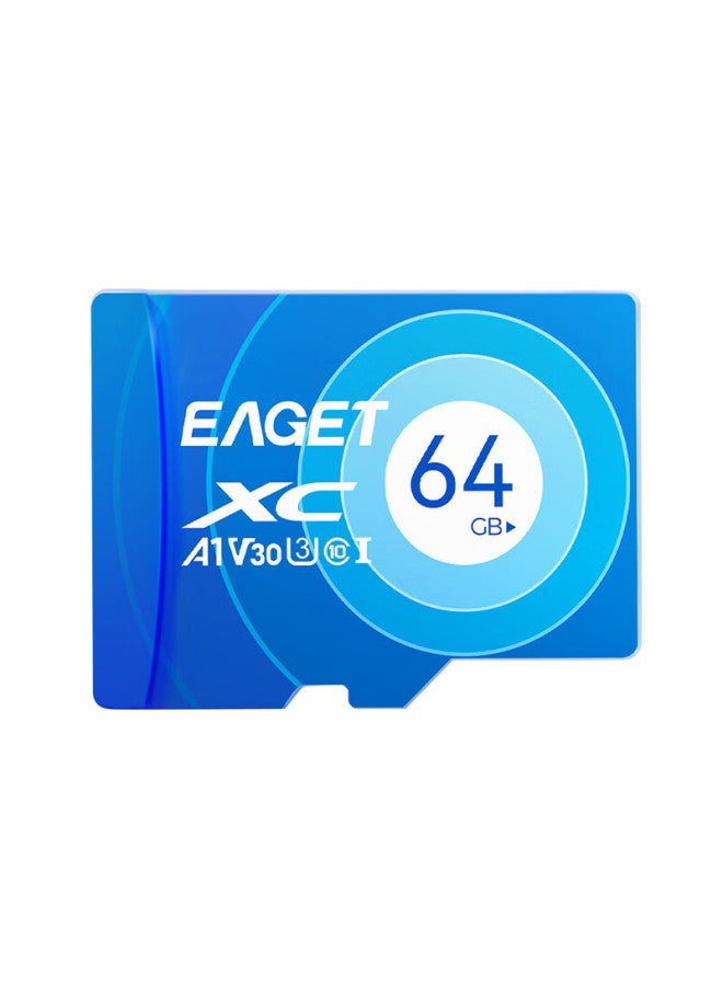 Eaget 64gb Tf Memory Card C10 Business Blue, Compatible With Huawei Xiaoyi, Yingshi, Pulin, And Dash Cam, High-speed Memory Card - Image 5