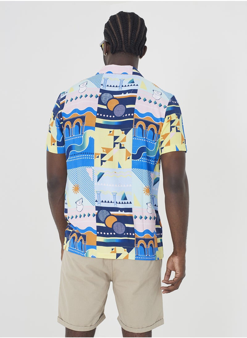 BRAVE SOUL Printed Casual Shirt  - Image 3