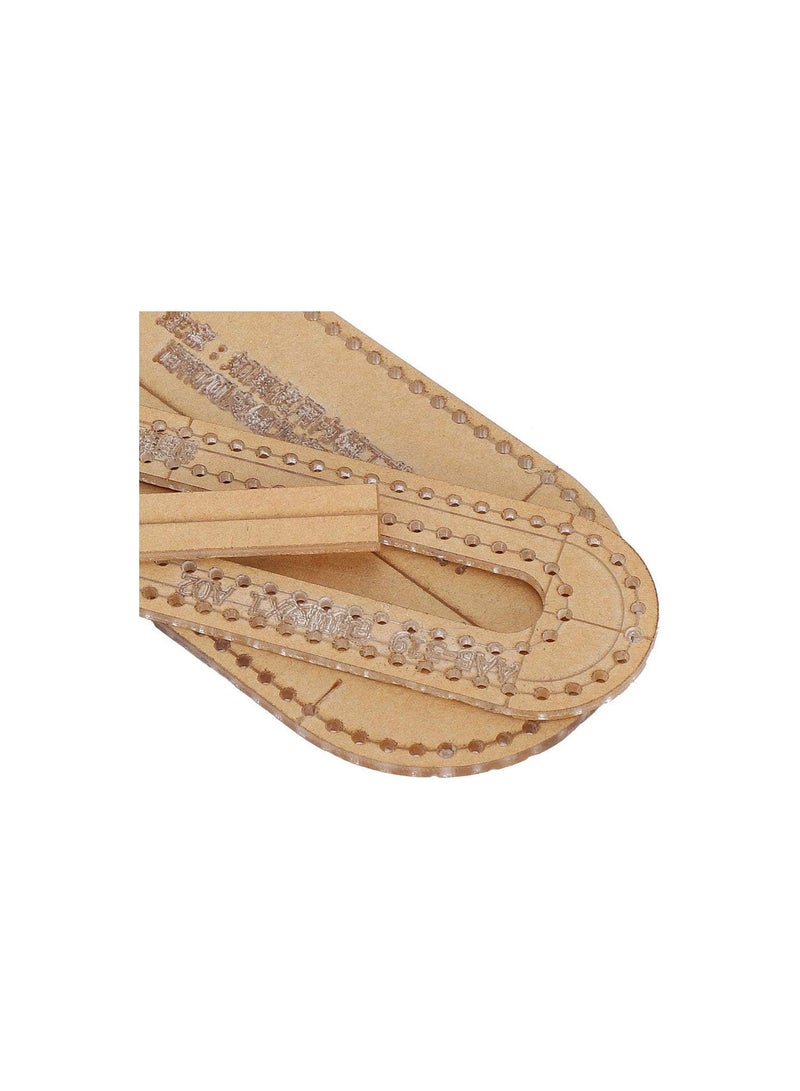 GGOOT Acrylic, Short Wallet Making Template, are Durable, Acrylic Board Template, for Handmade Leather Key Case  - Image 1
