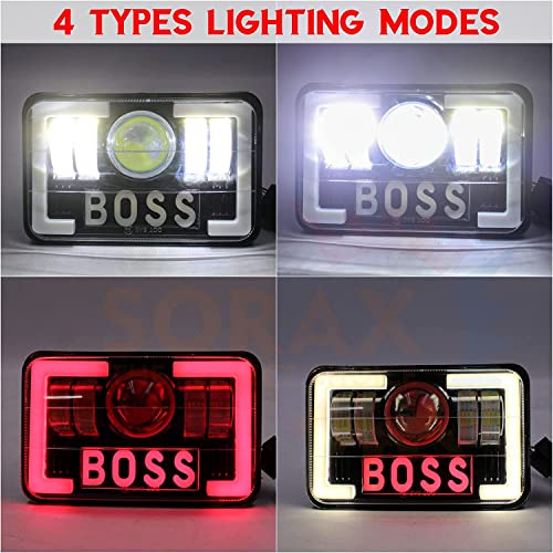 MIKANIX BOSS Style LED Headlight Hi/Low Beam with DRL Light 4000LM for Hero Splendor Plus, Splendor Pro, Splendor - Image 4