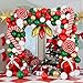 DBKL Balloons 152Pcs Garland Kit for Christmas Red White Green Gold Candy Cane Gift Box Light Bulb Foil Balloons Decorations Party Supplies - Image 3