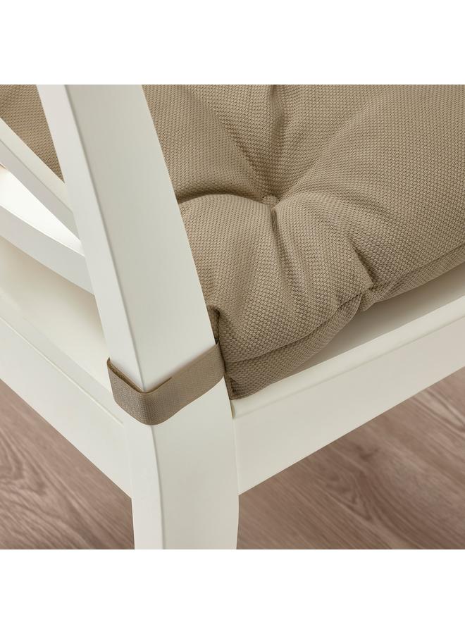 Zaboon Chair cushion, beige, 40/35x38x7 cm - Image 3