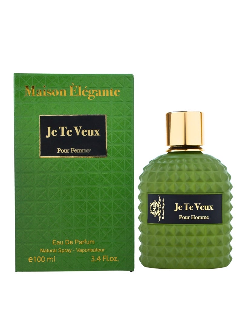 Maison Elegante Maison Je te veux for men EDP 100ml  - Image 2