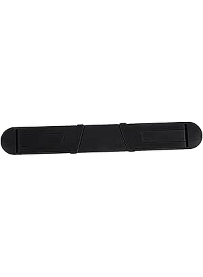 Adjustable Portable Folding Laptop Stand Ergonomic Heightened Holder For Home Office Travel Black - Image 1