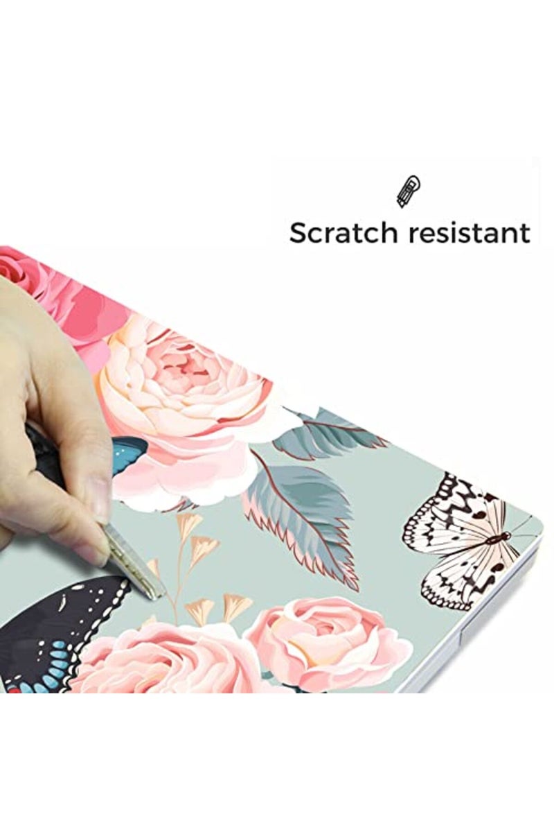 Newplenty Laptop Skin Sticker, 13.3 14 15 15.4 15.6 inch Laptop Skins, Universal Vinyl Decal, Dustproof Scratch Resistant Reusable Cover Protector with Free 2 Wrist Pads (Butterfly 2) - Image 3