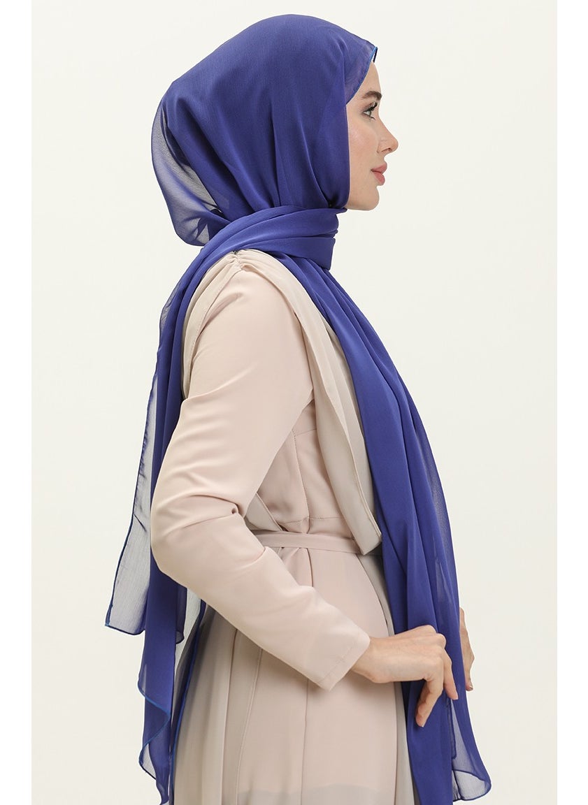 Sefa Merve Aymina Janjan Chiffon Shawl 7586-10 Saks  - Image 2