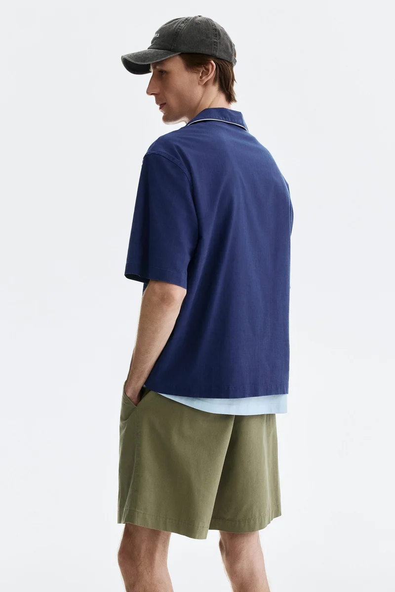 H&M  Relaxed Fit Cotton shorts for Men | Best Price UAE