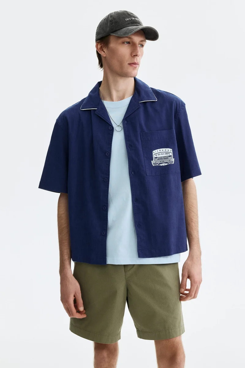 H&M  Relaxed Fit Cotton shorts for Men | Best Price UAE