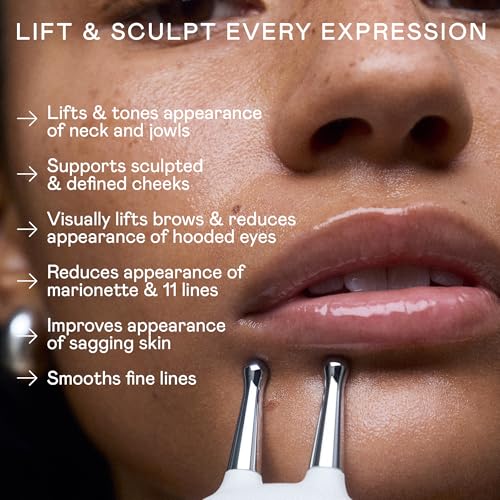 NUFACE Trinity Facial Massager Face Firming Toning Device for Lines Wrinkles Treatment FDACleared Wrinkle Reducer Lip Eye Attachment Aqua Gel Activator 3 Frequency Microcurrent - Image 3