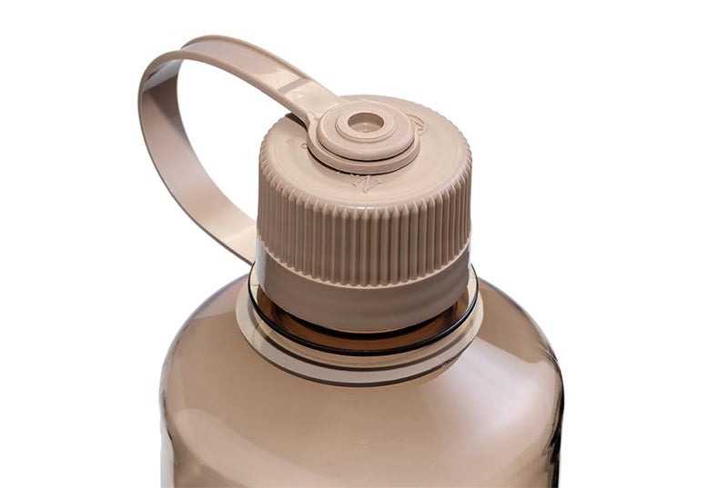 Nalgene Sustain Tritan BPA-Free Water Bottle Made with Material Derived from 50% Plastic Waste  16 OZ  Narrow Mouth  Mocha - Image 3
