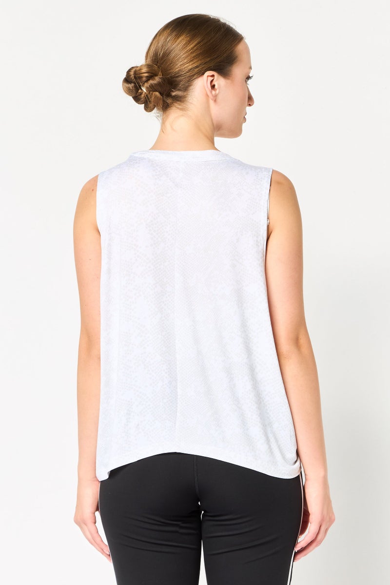 Adidas Women Loose Fit Training Top, Multicolor - Image 3