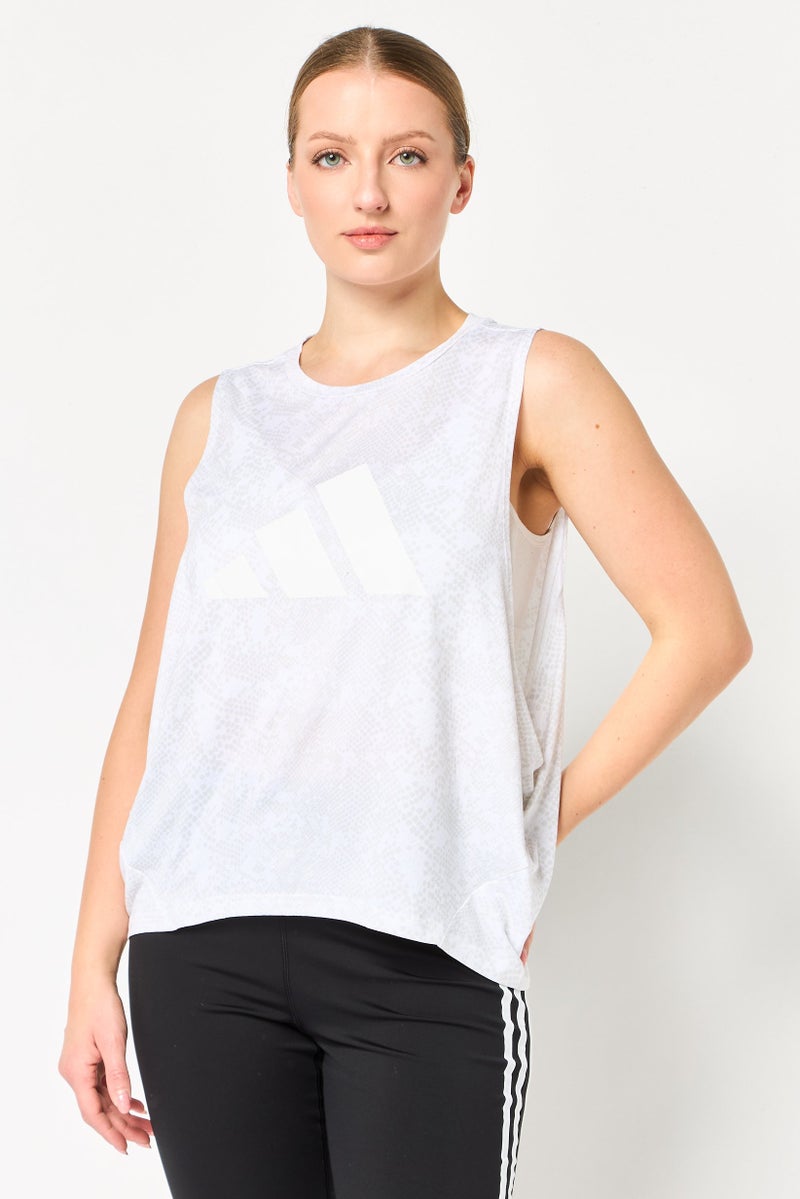 Adidas Women Loose Fit Training Top, Multicolor - Image 1