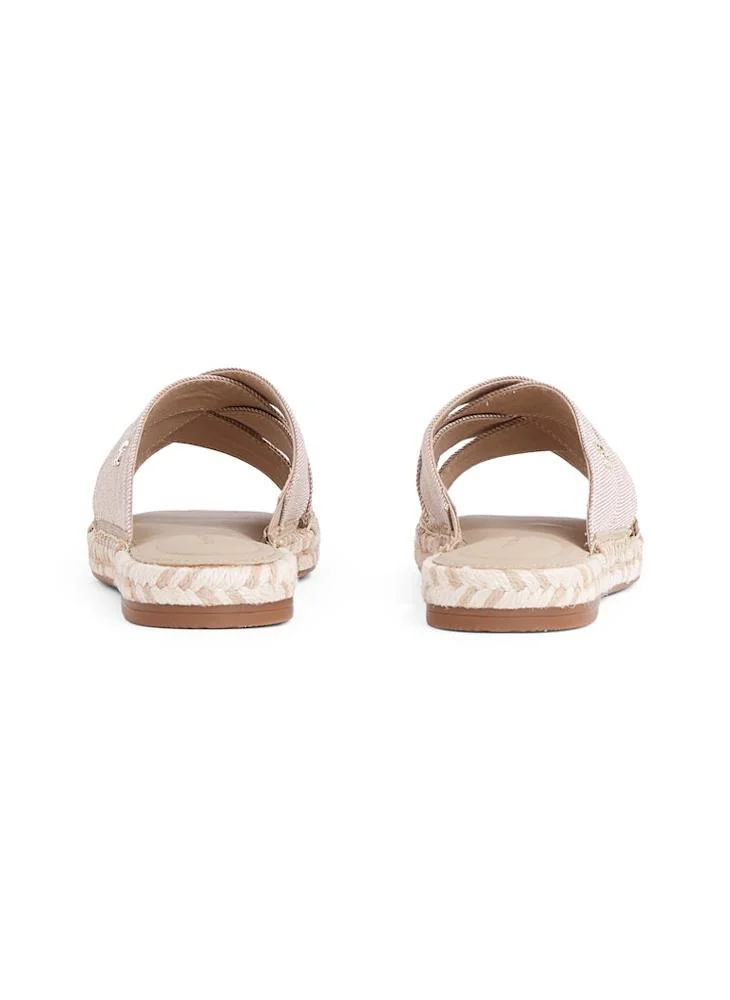 TOMMY HILFIGER CHAMBRAY ESPADRILLE MULES