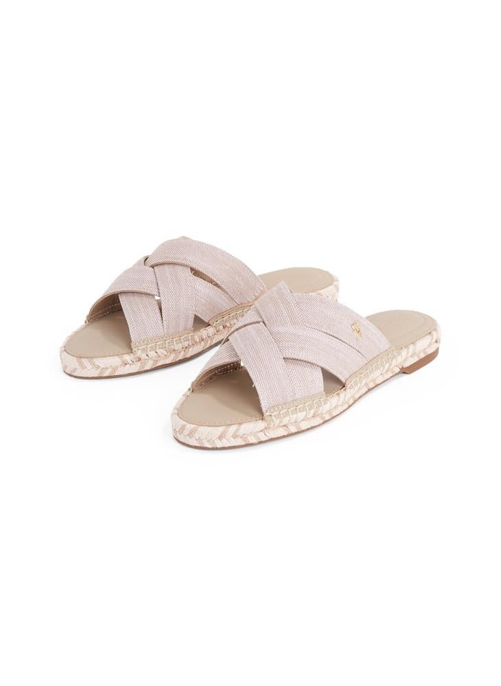 TOMMY HILFIGER CHAMBRAY ESPADRILLE MULES  - Image 4