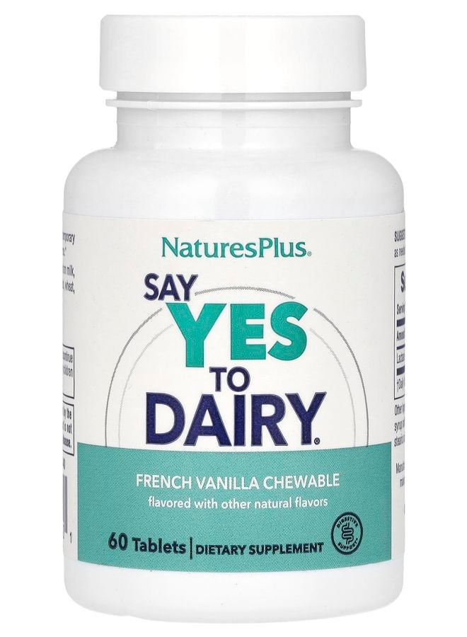 Say Yes to Dairy French Vanilla 60 Tablets