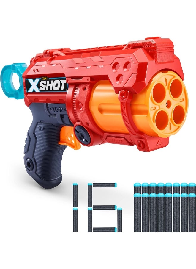 Zuru X-Shot Excel Fury-4 Air Pocket - Action Aiming Game For Kids, Teen, Adults Boys & Girls, Outdoor Holiday Activities, Gifts For Kids Ages 8+  - Image 1