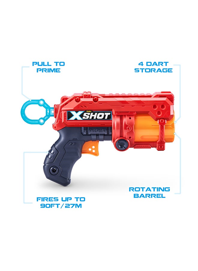 Zuru X-Shot إكسرل فوري-4 جيب هواء - لعبة هدف الحركة للأطفال، المراهقين، البالغين الأولاد والبنات، أنشطة خارجية في العطلات، هدايا للأطفال أعمار 8 فما فوق  - Image 5