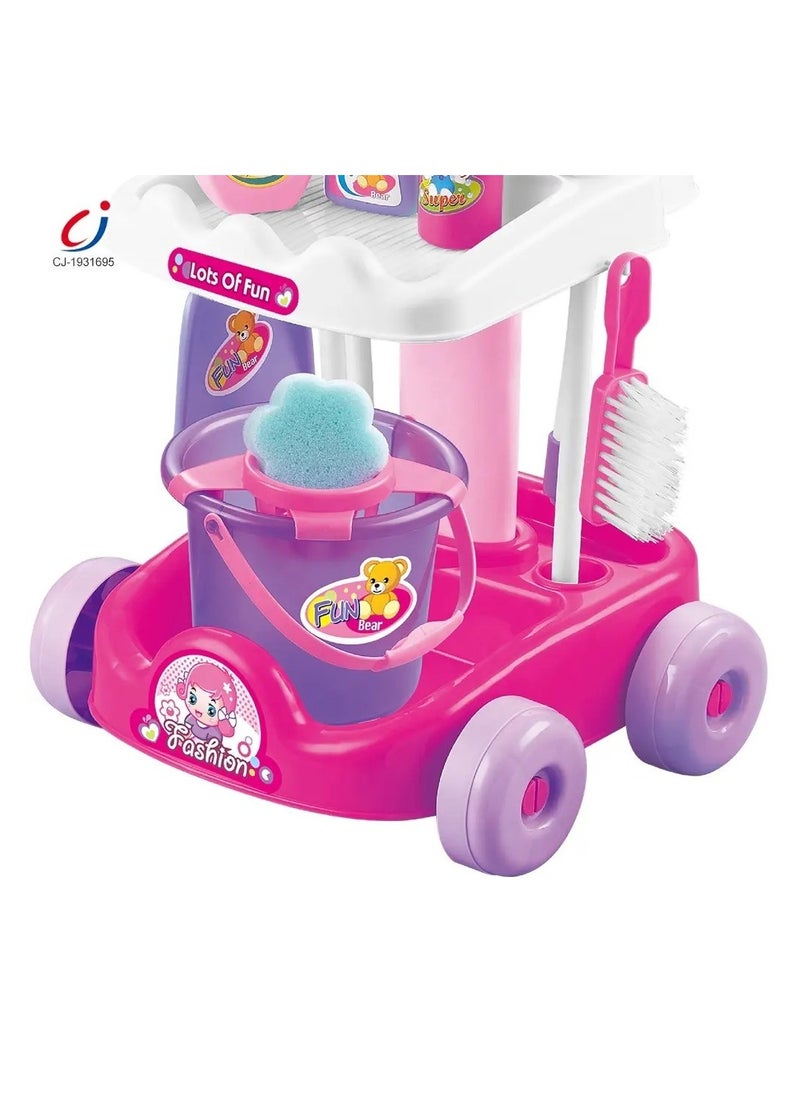 TOYBOX Helper Cleaning Pretend And Play Set  - Image 4