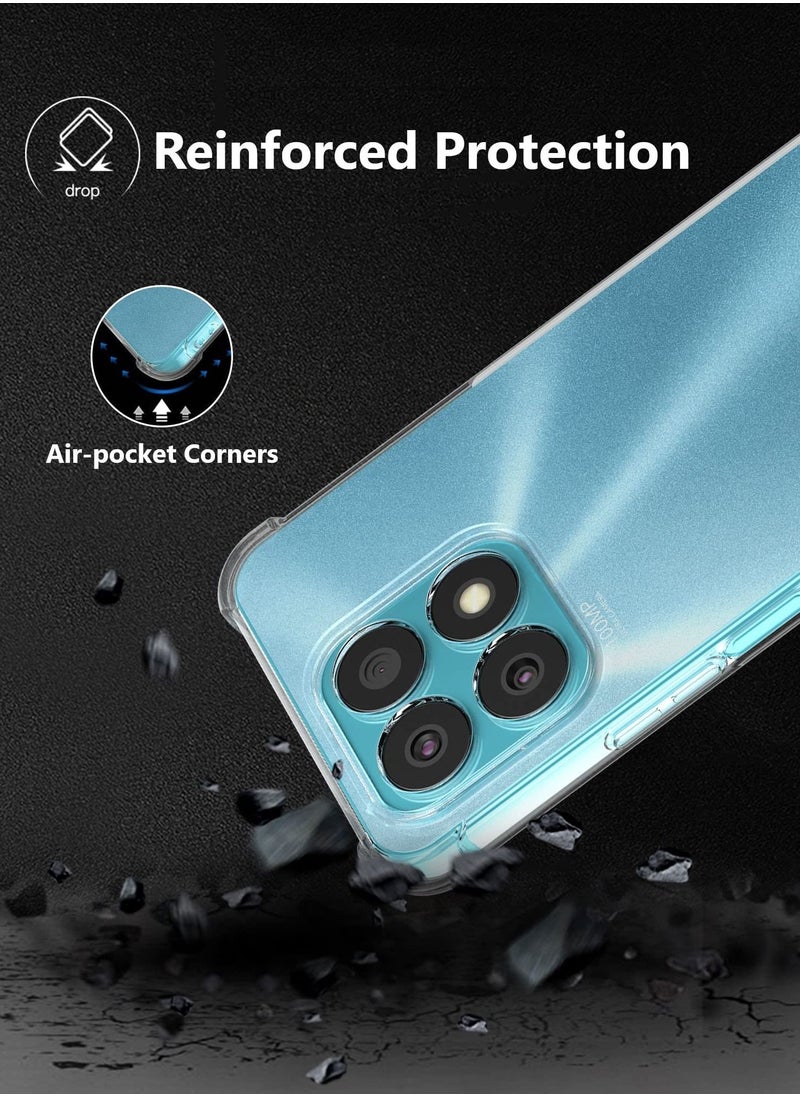 Houmt Huawei Honor X8a Case Slim Anti Scratch Shock Absorption Bumper TPU Shockproof Protective Cover  - Image 4