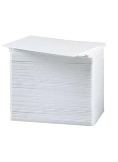 Pack Of 100 White PVC Card Made Of High Quality White PVC