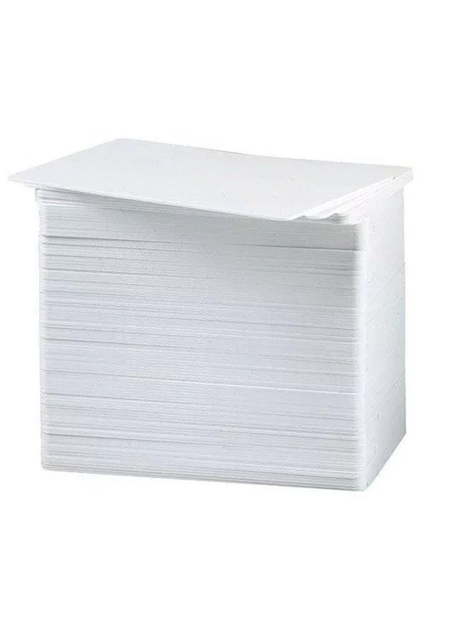 Taimi - Pack Of 100 White PVC Card Made Of High Quality White PVC - Image 1