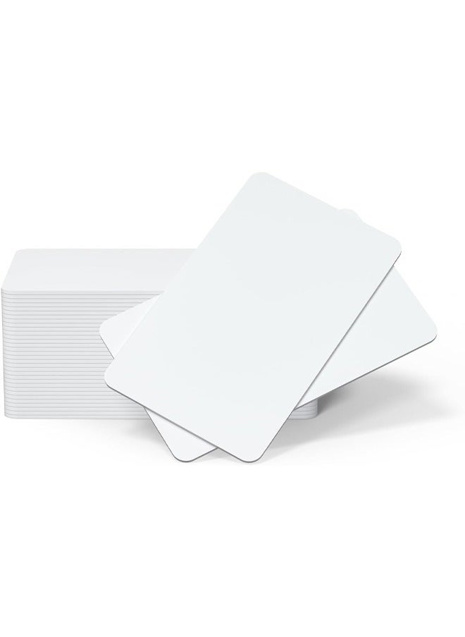 Taimi - Pack Of 100 White PVC Card Made Of High Quality White PVC - Image 1