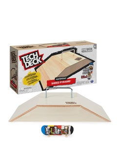Tech Deck Tech Deck Shred Pyramid Set with Metal Rail and 1 Fingerboard 