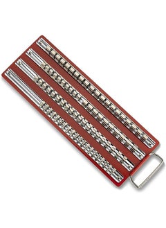 Neiko 03966L Universal Socket Holder, 80 Piece Steel Tray Organizer | 1/4", 3/8" And 1/2 Inch Multi Drive  - Image 1